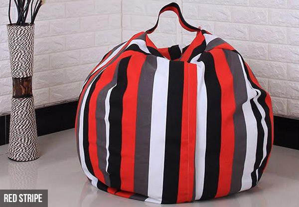 Stuffable Storage Bean Bag - Three Sizes & 10 Designs Available