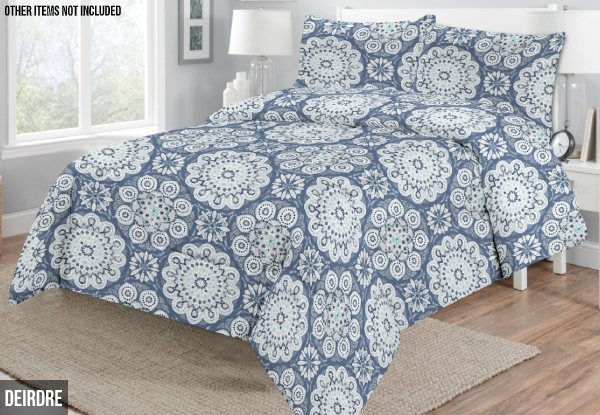 Three-Piece Comforter Set - Four Styles & Two Sizes Available
