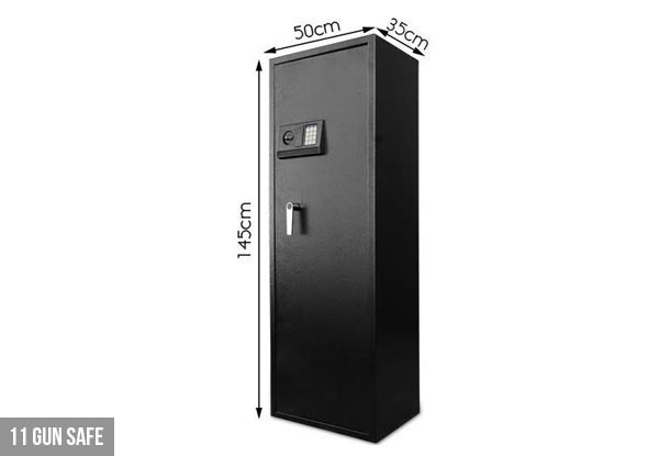 Three Gun Safe - Option for an Eight Gun Safe or an 11 Gun Safe