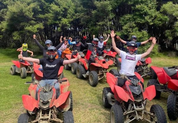 One-Hour 'Trail Blazer Safari' Quad Bike Adventure for One Person - Options for up to Four People