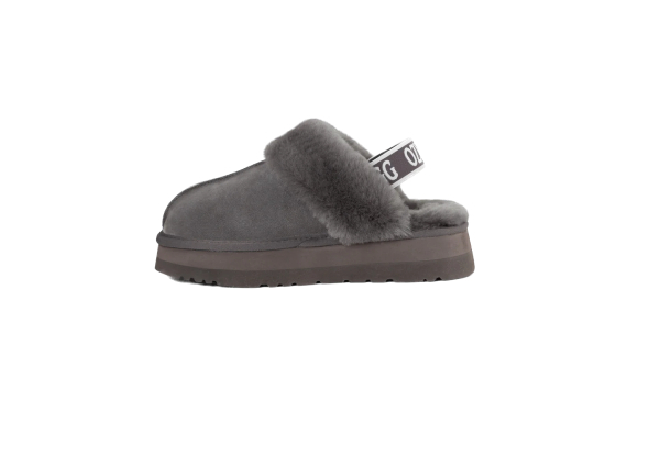 Ugg Platform Elastic Backstrap Slippers - Available in Three Colours & Seven Sizes