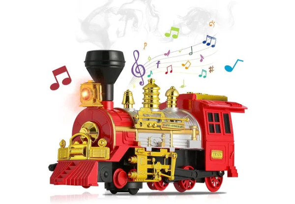 Electric Steam Engine with Smoke, Light & Sound