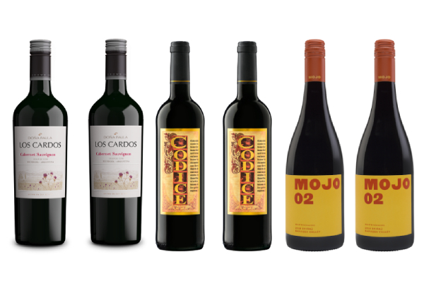 Six Bottles of Mixed Red Wine incl. Shiraz, Tempranillo & Cab Sauv