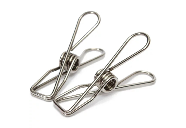 Stainless Steel Clothes Pegs - Three Grades Available & Options for 20- or 40-Pack