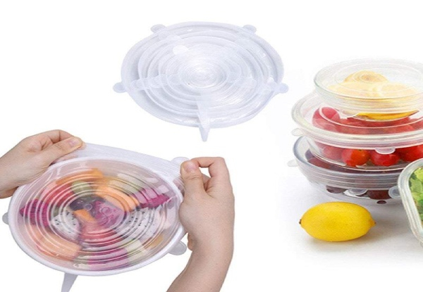 Reusable Adjustable Silicone Food Covers - Three Sets Available