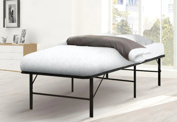 Foldable Bed Frame - Four Sizes Available