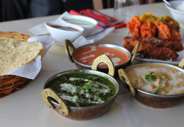 Four-Course Indian Vegetarian Feast for Two - Options for up to Six People & Non-Vegetarian Feasts