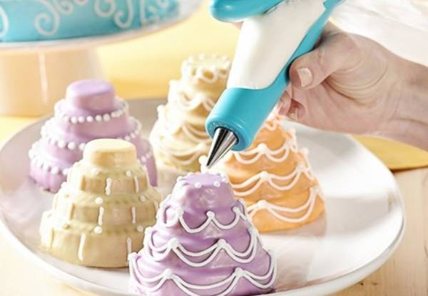 17-Piece Cake Decorating Pen Tool Kit