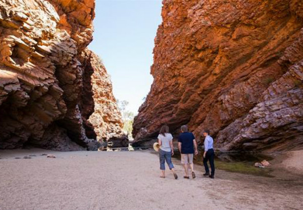 Per Person Twin-Share Six-Night Outback Adventure incl. International Flights, The Iconic Ghan & Accommodation in Darwin & Adelaide