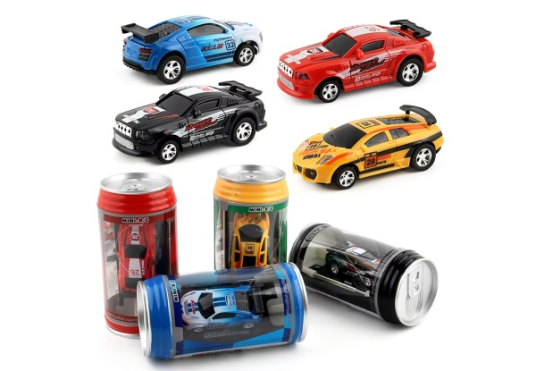 RC Racing Car In A Can - Six Colours Available