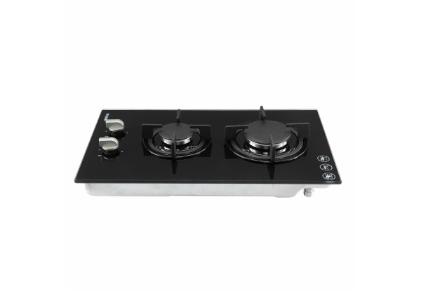 Maxkon 30cm Gas Dual-Hob Cooktop - Two Options Available