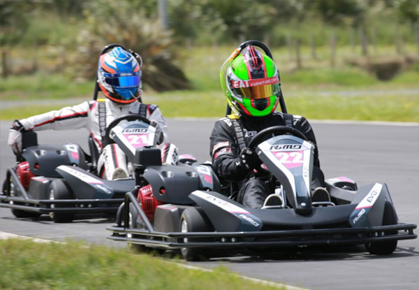 10-Minute Go-Karting Session for One Person at Hampton Downs Motorsport Park