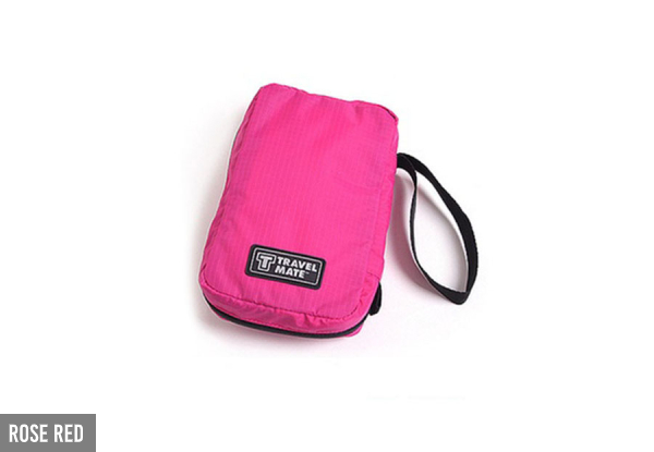 Cosmetic & Makeup Hanging Travel Organiser - Four Colours Available & Option for Two