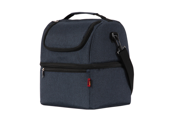 Two-Layer Insulated Shoulder Bag