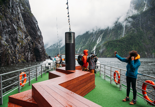 Two-Hour Morning, Lunchtime or Afternoon Milford Sound Cruise - Options for Additional Coach & Cruises Leaving from Both Queenstown & Te Anau