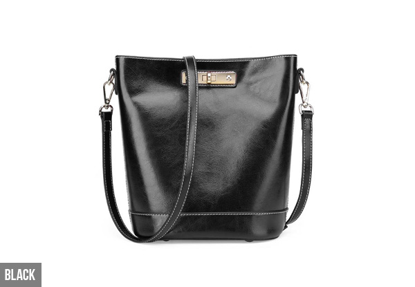 Leather Cross Body Handbag - Four Colours Available