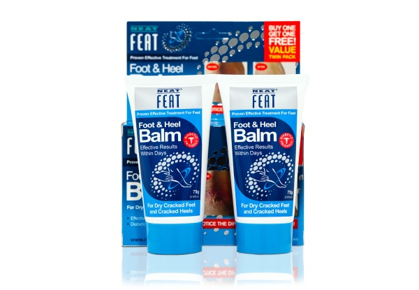 Two-Pack of Neat Feat Heel Balm 75g