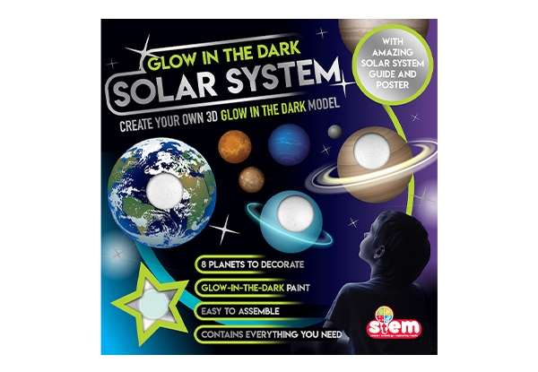 Create-Your-Own 3D Glow-in-the-Dark Solar System Model
