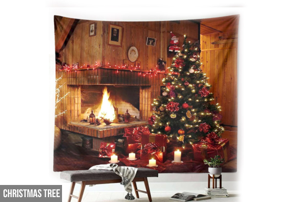 Christmas Wall Tapestry - Four Options & Three Sizes Available