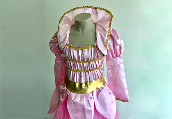 Princess Dress-Up Costume for Ages Three to Seven Years - Two Colours Available