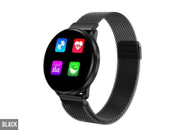 Smart Watch Compatible with Apple & Android - Three Colours Available with Free Delivery