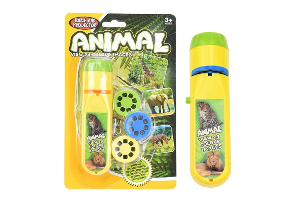 Kids Animal Projector Flashlight - Five Options Available