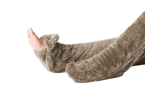 Furry Long Leg Warmer Stocking - Available in Five Colours & Option for Two-Pair