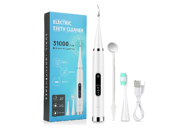 Electric Teeth Cleaner - Available in Two Colours