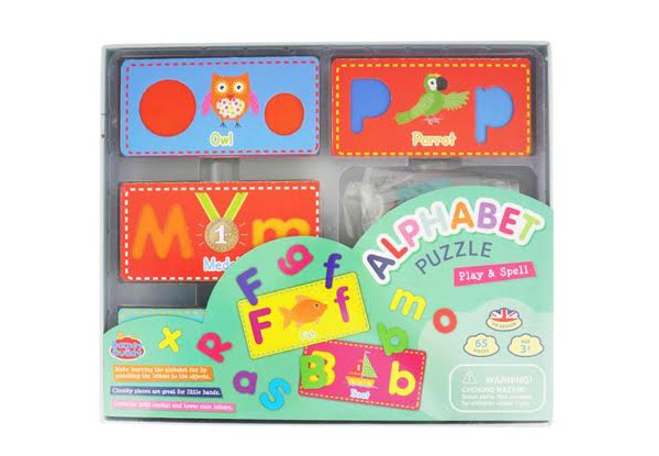 Alphabet Puzzle Play and Spell Set