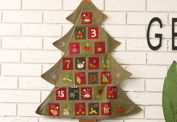 Christmas Countdown Calendar with Free Delivery