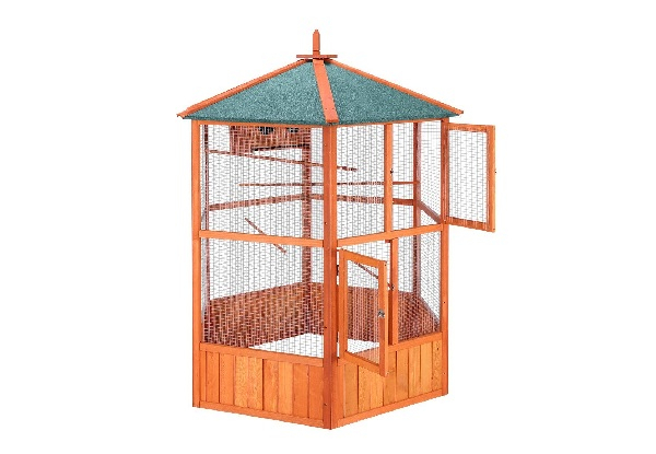 XL Wooden Bird Cage Aviary