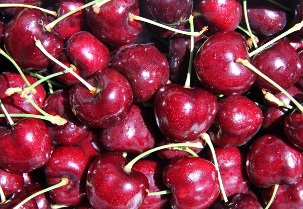 2kg Box of Pre Xmas Fresh Central Otago Premium Quality Cherries Delivered to Your Door from 17th December In Time for Christmas