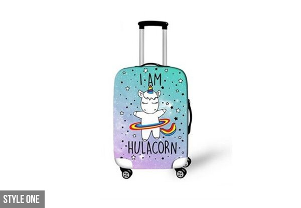 Unicorn Luggage Cover - Available in Six Styles