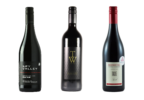 Six Bottles of Red Wine (Mixed Case) incl. SPY Valley, Malbec & Redmetal