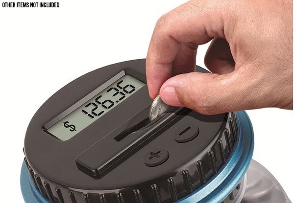 LCD Coin Counting Box - Option for Two