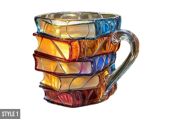 Book Lover Novelty Coffee Mug - Available in Two Styles