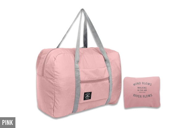 Folding Travel Bag - Four Colours Available