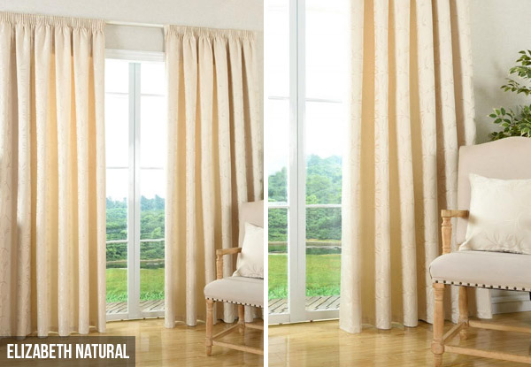 Ready-Made Thermal Curtains - Six Sizes & Five Designs Available