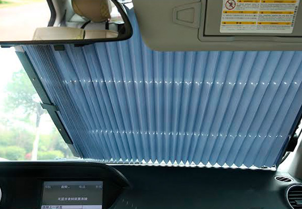 Retractable Anti UV Car Sun Shade Curtain