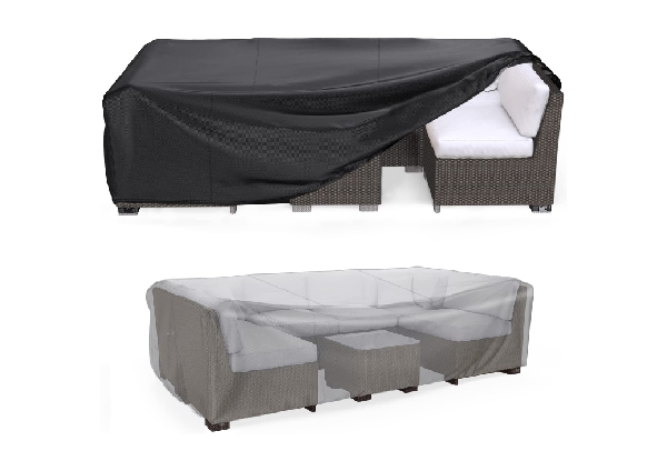 Rectangular Outdoor Furniture Water-Resistant Cover - Three Sizes Available