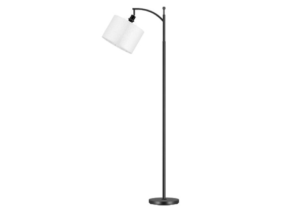 Adjustable Linen Minimalist Floor Lamp