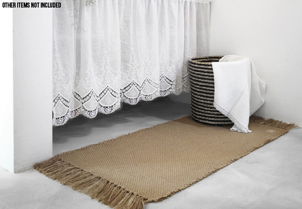 Jute Rug - Five Sizes Available