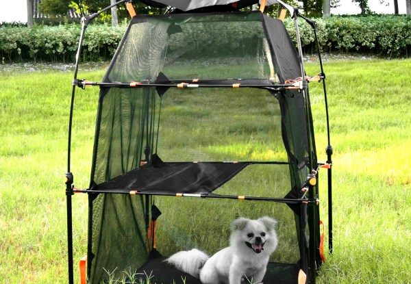 Three Tier Outdoor Cat Tent Enclosure