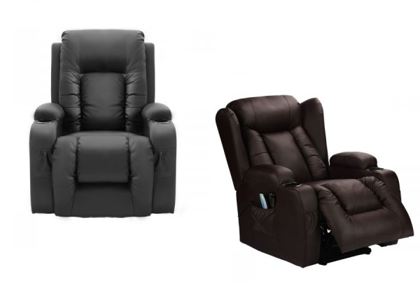 Massage Recliner Chair - Two Options Available