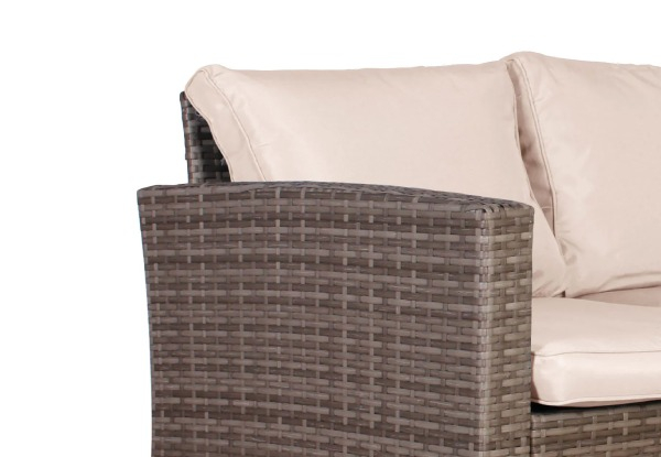 Three-Piece T Reo Wicker Set with Storage