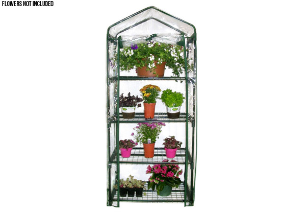 Four-Tier Portable Greenhouse