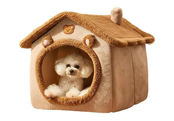 Foldable Semi-Enclosed Pet House - Three Sizes Available