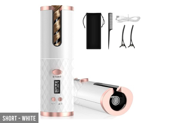 Cordless Hair Curler - Three Options Available