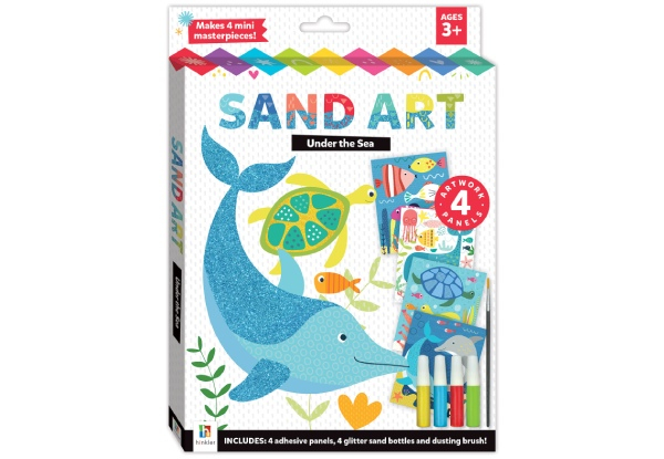 Etch or Sand Art Activity Book - Two Options Available