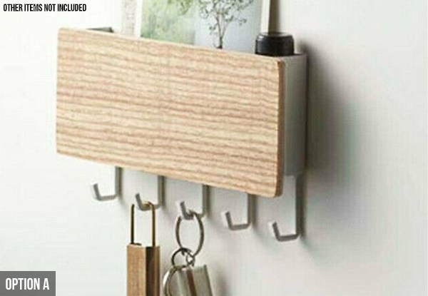Wall Mounted Key Holder - Four Options Available